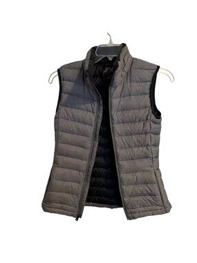 Burton AK Women’s XS Gray Quilted Puffer Vest DRYRIDE Technical Snowboard Ski
